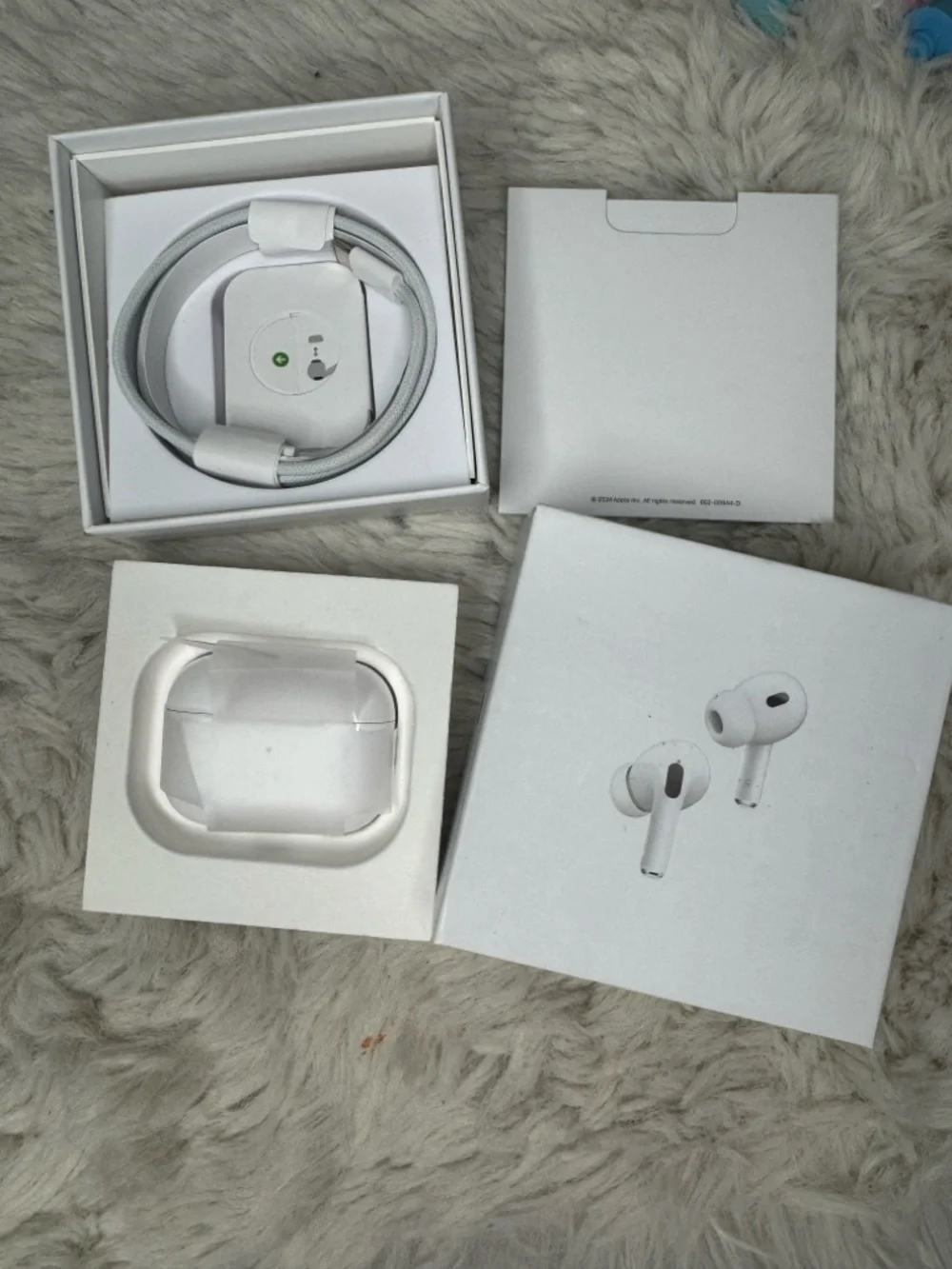 Apple White AirPods Pro Replacement Box and Cable Accessories